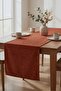 Velvet Textured 40X240 Premium Tile Plain Polyester Table Runner