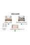 90x190 Elastic Sheet Solid Color Single Duvet Cover Set Anthracite - 4