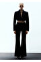Crop Wool Blazer Jacket - 2