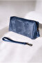 100% Genuine Cowhide Leather Pirana Model Men's Handbag with Card Holder - Shaver Case - 4