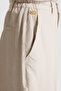 Women's Light Khaki Canvas Trousers 50321994-Vr183 - 6