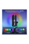 ميكروفون مكثف RGB مع أزرار قابلة للبرمجة، وزر كتم الصوت والتحكم في مستوى الصوت لأجهزة الكمبيوتر وماك وبلايستيشن 5 والبودكاست - 3