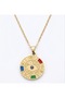 Mineli Mystic Luck Symbol Motif Steel Necklace - Gift Boxed