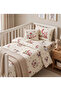 Cheerful Friends Baby Bedding Set with Elastic Sheet, Natural Healthy Cotton - 4