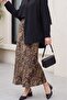 Leopard Pattern Flared Skirt -Leopard - 4