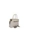 Duki Daso White Leather Women's Hand and Shoulder Bag |   Summer T8509 White Single Compartment with Zipper and Pocket - 2