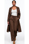 Elastic Waist Tensel Trousers: a Pair of Pants That Brings Elegance and All-Day Comfort with Their Wide Legs."