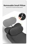 Couples Butt Cushion 23x15x9 Inch, Low-Profile Memory Foam Pillow for Intimacy Support - 7