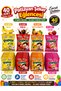 40 Pieces of Exploding Candy Mixed Pack 4 Flavors Banana Cola Tutti Frutti Strawberry Poping Candy