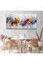 Wall Painting Musical Notes Abstract Art 60x120 cm Wrap Framed Wall Decor - 5