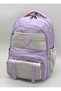 Luxury Waterproof Fabric Thermal Lunch and Pen Holder Backpack School Primary School Bag Set of 3 / 8020 - 4
