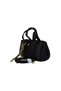 Duki Daso Black Accessory Detailed Hand and Shoulder Women's Bag |   Summer T8507 Black Single Compartment Zipper g - 3