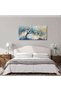 Wall Painting Blue Tree of Life Art 60x120 cm Wall Decor Wrap Framed - 5