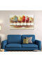 Vibrant Tree Wall Art (60x120 cm) with Wrap Frame – 3D Forest Scene Decor - 6