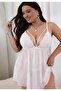 Plus Size Lycra Tulle Nightgown - 2