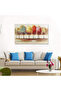 Vibrant Tree Wall Art (60x120 cm) with Wrap Frame – 3D Forest Scene Decor - 4