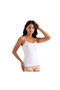Women's Strappy (Black, Nude, White) 3-Pack Thin Strappy Body-Hugging Basic Undershirt - 5