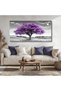 Purple Tree Wrap Framed (60x120 cm ) – Nature Painting for Living Room - 3