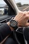 Round Case Men's Wristwatch Black Color Pl-7031E1X - 2