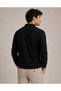 Polo Collar 100% Organic Soft Zipped Men's Knitwear Sweater - 3