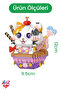 Lz8115 Loz Mermaid Cake Cup 1060 Pieces Blk - 2