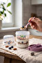 Prepare and Go Snack Container with Spoon and Fork - Food Transport and Storage Container Lilac 650 ml - 5