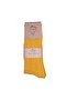 Women's Socket Seamless Wool Socks Fo 8003 Mustard 58% Recyclable Wool Blend, Toe Seamless, Warm and Soft Winter Socks - 4