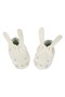 - Mint Bunny Baby Booties - Mint Rabbit Baby Booties