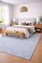Horizon Solid Shaggy Rug-Blue-160x230cm
