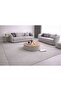 Spiral Carved Rabbit Fur Shaggy Rug – Grey | 200 × 300 cm (6.6 × 9.8 ft) - 2