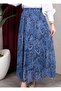 Sandy Blouse Chiffon Tulle Skirt Lined Set - 2