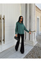 Women's Flowy Satin Shirt - 3