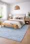 Pebbles Shaggy Rug-Blue-160X230cm