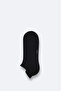 Men's Black Bamboo Blend Booties Socks B008516