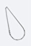 Men's Gray 100% Steel Necklace B009821