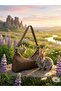 Light Copper Straw Patterned Shoulder Bag