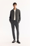 Men's Anthracite Classic Collar Easy-Iron Comfort Fit Shirt Jacket A52Y2024 - 5