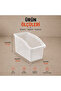 10 Pieces Refrigerator Organizer Basket Multi-Purpose Kitchen Organizer - 3