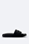 Men's Black Flexible Sole Lightweight Slippers A51Y8305