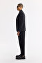 Men's Black Mono Collar Lightweight Soft Touch Blazer Comfort Slim Fit Jacket A51Y4017 - 5