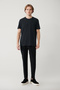 Men's Anthracite Crew Neck Bi-Stretch Soft Touch Basic Regular Fit T-Shirt B001031 - 6