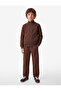 Pocket Detailed, Tie-Waist, Barrel Shape, Three-Threaded School Sweatpants