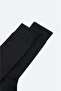 Men's Black Cashmere Socks B 008502 - 3