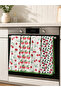 Kitchen Towel, Drying Cloth, High Quality Washable Water Absorbent Kitchen Towel Set of 4 40X60Cm - 2