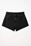 Women's High Waist Tasseled Hem Jean Shorts Short / Mini - 4