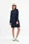 Women's Belted Long Sleeve Dress - 4