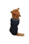 Large Breed Navy Puff Dog Coat-dog Raincoat - 4