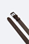 Men's Brown Iron Buckle Belt A42Y9313 - 2