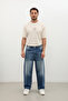 Men's Skater Fit Jean Pants Blue - 3