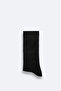 Men's Black Patterned Bamboo Socks A42Y8513